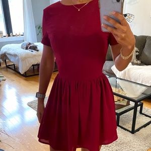 Flowy Backless Dress